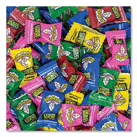 Xtreme Sour Hard Candy, Assorted Flavors, 34 oz Tub (22002140)