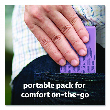 On The Go Packs Facial Tissues, 3-Ply, White, 10 Sheets/Pouch, 3 Pouches/Pack, 36 Packs/Carton (11976)