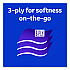 On The Go Packs Facial Tissues, 3-Ply, White, 10 Sheets/Pouch, 3 Pouches/Pack, 36 Packs/Carton (11976)
