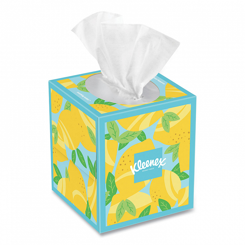 Soothing Lotion Facial Tissue, 3-Ply, White, 60 Sheets/Box, 27 Boxes/Carton (54271)
