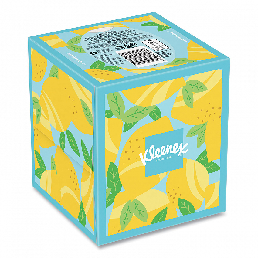 Soothing Lotion Facial Tissue, 3-Ply, White, 60 Sheets/Box, 27 Boxes/Carton (54271)