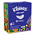 Ultra Soft Facial Tissue, 3-Ply, White, 60 Sheets/Box, 4 Boxes/Pack, 12 Packs/Carton (54308)