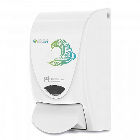 Proline WAVE Manual Soap Dispenser, 1 L, 4.9 x 4.6 x 9.2, White, 15/Carton (RCP1LDSEN)