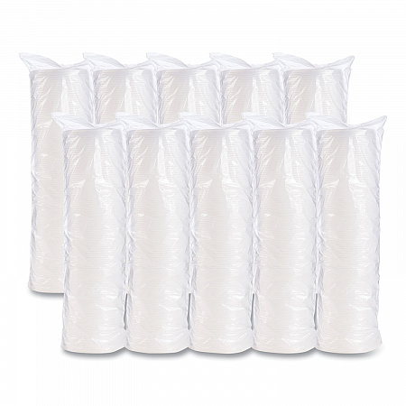 Plastic Cold Cup Lids, Fits 8 oz to 9 oz Cold Cups, Translucent, 100/Pack, 10 Packs/Carton (8SL)