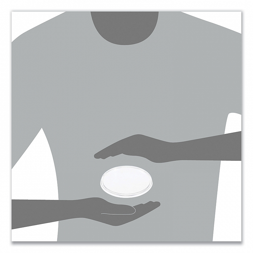 Plastic Lids for Foam Cups, Bowls and Containers, Flat, Not Vented, Fits 6 oz to 32 oz, Clear, 100/Sleeve, 10 Sleeves/Carton (20CLR)