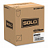 Single Sided Poly Paper Hot Cups, 10 oz, Mistique Design, 50/Bag, 20 Bags/Carton (370MS)