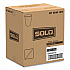 Single-Sided Poly Paper Hot Cups, 6 oz, White, 50/Pack, 20 Packs/Carton (376W)