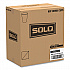 Mistique Polycoated Hot Paper Cups, 12 oz, Brown, 50/Sleeve, 20 Sleeves/Carton (412MSN)