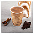 Mistique Polycoated Hot Paper Cups, 12 oz, Brown, 50/Sleeve, 20 Sleeves/Carton (412MSN)