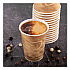 Mistique Polycoated Hot Paper Cups, 12 oz, Brown, 50/Sleeve, 20 Sleeves/Carton (412MSN)