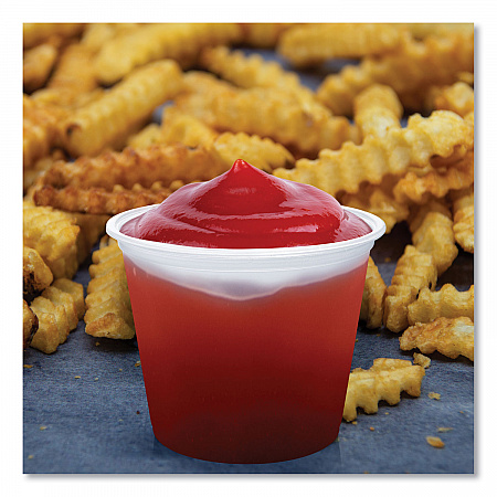 Conex Complements Portion/Medicine Cups, 5.5 oz, Plastic, Translucent, 125/Bag, 20 Bags/Carton (550PC)