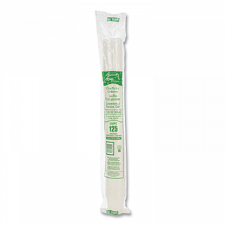 Conex Complements Portion/Medicine Cups, 5.5 oz, Plastic, Translucent, 125/Bag, 20 Bags/Carton (550PC)