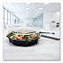 OctaView Hinged-Lid Cold Food Containers, 42 oz, 9.57 x 9.2 x 3.2, Black/Clear, Plastic, 100/Carton (864612PS94)