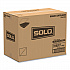 Hinged-Lid Dinner Box, 64 oz, 11.5 x 8.1 x 3, Black/Clear, Plastic, 100/Carton (919017PM94)