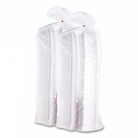 Showtime Clear Hinged Containers, Pie Wedge, 6.67 oz, 6.1 x 5.6 x 3, Clear, Plastic, 125/Pack, 2 Packs/Carton (C54HT1)