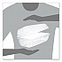 Showtime Clear Hinged Containers, Hoagie Container, 29.9 oz, 5.1 x 9.9 x 3.5, Clear, Plastic, 100/Bag, 2 Bags/Carton (C99HT1)
