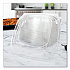 PresentaBowls Pro Clear Square Lids for 24 oz to 32 oz Bowls, 8.5 x 8.5 x 0.5, Clear, Plastic, 63/Bag, 4 Bags/Carton (C2464BDL)