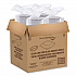PresentaBowls Pro Clear Square Lids for 24 oz to 32 oz Bowls, 8.5 x 8.5 x 0.5, Clear, Plastic, 63/Bag, 4 Bags/Carton (C2464BDL)