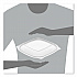 PresentaBowls Pro Clear Square Lids for 24 oz to 32 oz Bowls, 8.5 x 8.5 x 0.5, Clear, Plastic, 63/Bag, 4 Bags/Carton (C2464BDL)