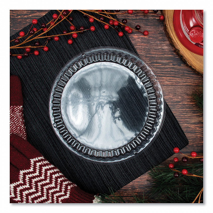 Dome Covers for Dinnerware, For 9" Foam Plates, Clear, Plastic, 125/Bag, 4 Bags/Carton (CL9P)