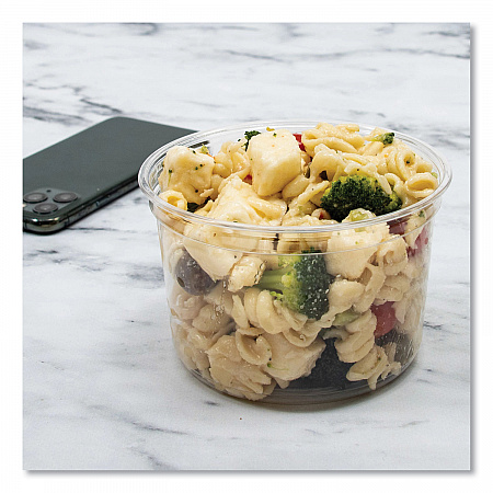 Bare Eco-Forward RPET Deli Containers, ProPlanet Seal, 16 oz, 4.6