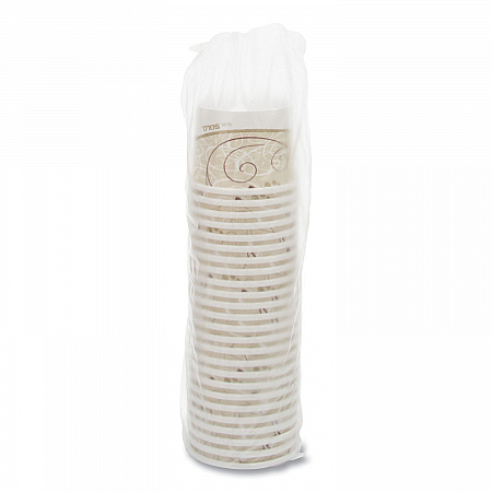 Double Poly Paper Food Containers, 12 oz, 3.6