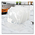 PresentaBowls Pro Clear Square Bowl Lids, Large Vented Square, 8.5 x 8.5 x 1, Clear, Plastic, 63/Bag, 4 Bags/Carton (PP2464BDL)