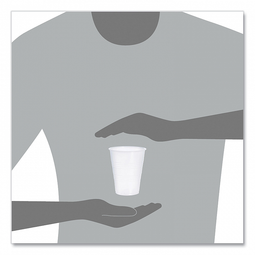 High-Impact Polystyrene Cold Cups, 9 oz, Plastic, Translucent, 100/Sleeve, 25 Sleeves/Carton (Y9CT)