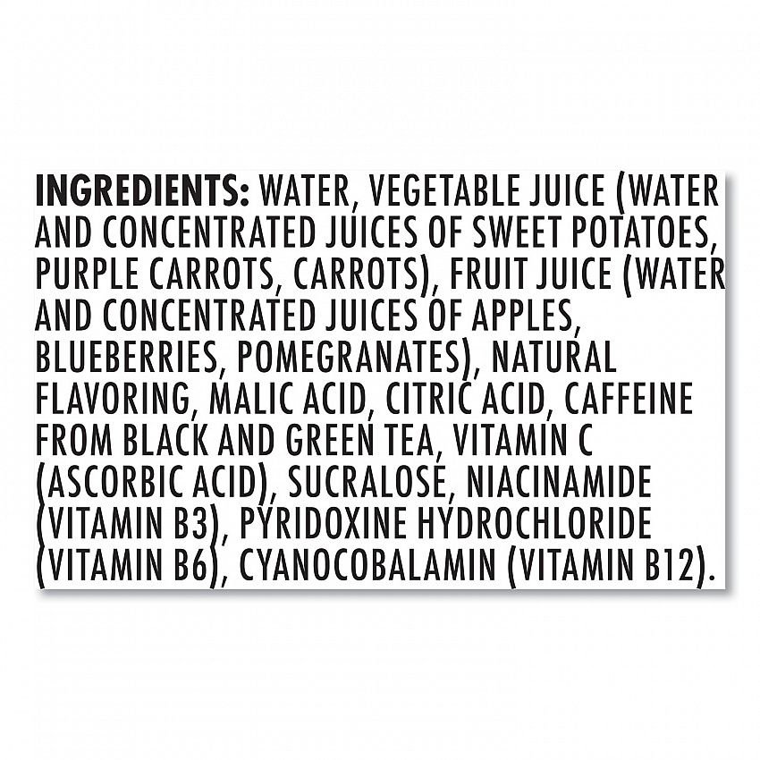 V8 Plus ENERGY, Pomegranate Blueberry, 8 oz Can, 24/Carton (35100014)