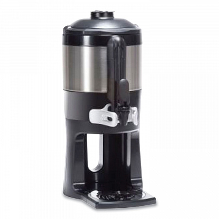 ThermoFresh Server with Mechanical Sight Gauge, 128 oz, Silver/Black (440000200)