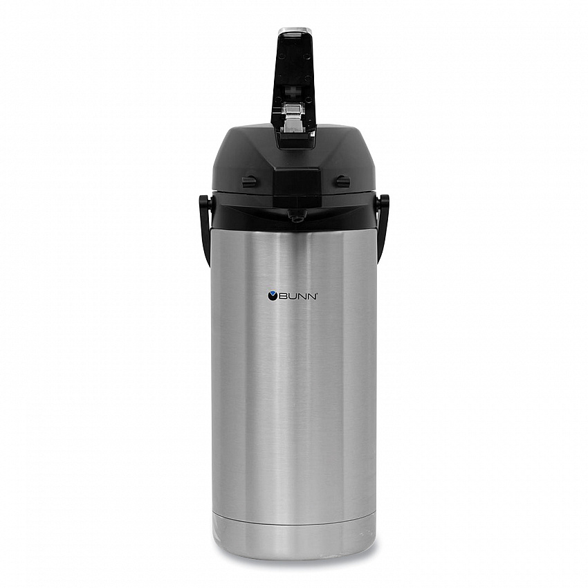 Lever Action Airpot, 128 oz, Silver/Black (367250000)