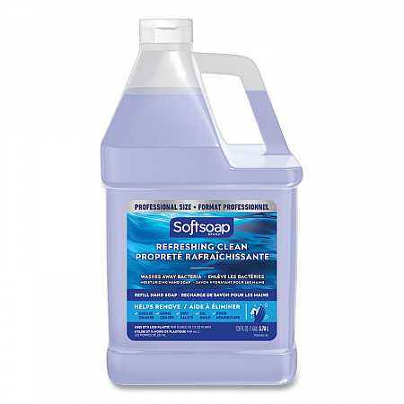 Liquid Hand Soap Refill, Refreshing Clean Scent, 128 oz, 4/Carton (61036482CT)