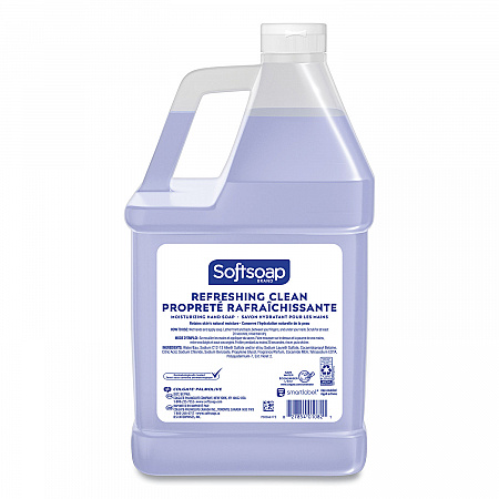 Liquid Hand Soap Refill, Refreshing Clean Scent, 128 oz, 4/Carton (61036482CT)