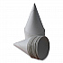 Cone Cups, 4.5 oz, Sugarcane, White, 5,000/Carton (CC45)