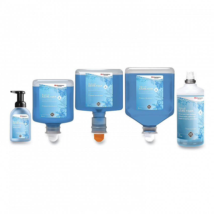 Refresh Foaming Hand Soap Refill, Fresh Scent, 2 L, 4/Carton (AZU2LT)