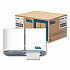 Tandem No Touch High Capacity Bath Tissue Dispenser, 12.5 x 6.6 x 7.2, White (C313)
