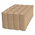 Select Folded Paper Towels, Single-Fold, 1-Ply, 9 x 9.45, Natural Brown, 250/Pack, 16 Packs/Carton (H115)