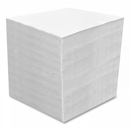 Select Dinner Napkins, 1-Ply, 15 x 15, White, 1,000/Carton (N692)