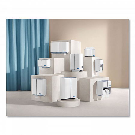 Tandem No Touch High Capacity Bath Tissue Dispenser, 12.6 x 6.6 x 12, White (C315)