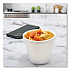 Foam Containers, 6 oz, White, 50/Bag, 20 Bags/Carton (6SJ12)