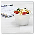 Foam Containers, 6 oz, White, 50/Bag, 20 Bags/Carton (6SJ12)