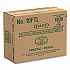 Lift n' Lock Plastic Hot Cup Lids, Fits 10 oz Hot Cups, White, 1,000/Carton (10FTL)