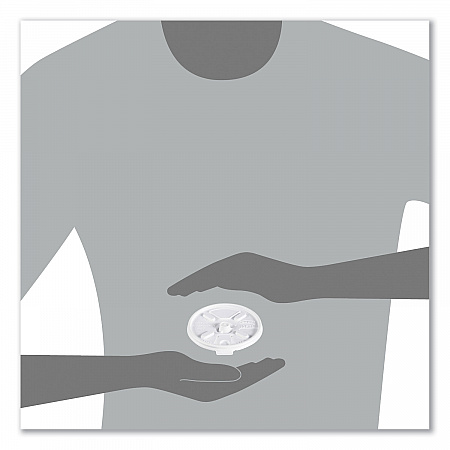 Lift n' Lock Plastic Hot Cup Lids, Fits 10 oz Hot Cups, White, 1,000/Carton (10FTL)