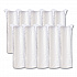 Plastic Cold Cup Lids, Fits 10 oz Cold Cups, Translucent, 100/Pack, 10 Packs/Carton (10SL)