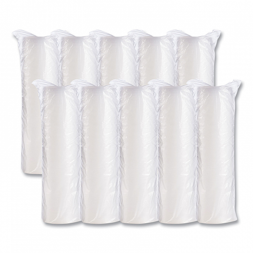 Plastic Cold Cup Lids, Fits 10 oz Cold Cups, Translucent, 100/Pack, 10 Packs/Carton (10SL)