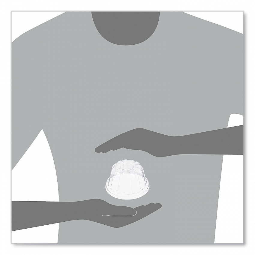 Dome-Top Sundae/Cold Cup Lids, Fits 6 oz/8 oz/12 oz Cold Cups, Plastic, Clear, 50/Pack, 20 Packs/Carton (12HDLC)