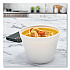 Food Containers, 12 oz, White, Foam, 25/Bag, 20 Bags/Carton (12SJ20)