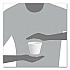 Food Containers, 12 oz, White, Foam, 25/Bag, 20 Bags/Carton (12SJ20)