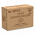 Lift n' Lock Plastic Hot Cup Lids With Straw Slot, Fits 12 oz to 24 oz Hot Cups, Plastic, Translucent, 100/Pack, 10 Packs/CT (16FTLS)