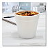 Foam Containers, Squat, 16 oz, White, 25/Bag, 20 Bags/Carton (16MJ20)